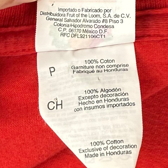 Soldier On Canadian Armed Forces Red T-Shirt Fruit of the Loom Small CAF - Picture 7 of 8